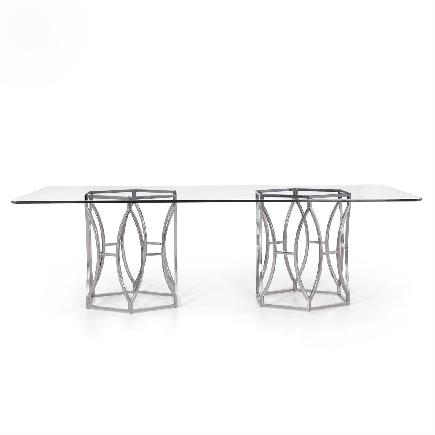 Bernhardt, Argent Dining Table