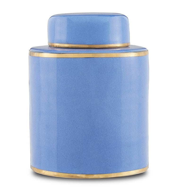 Currey, Blue Small Tea Canister