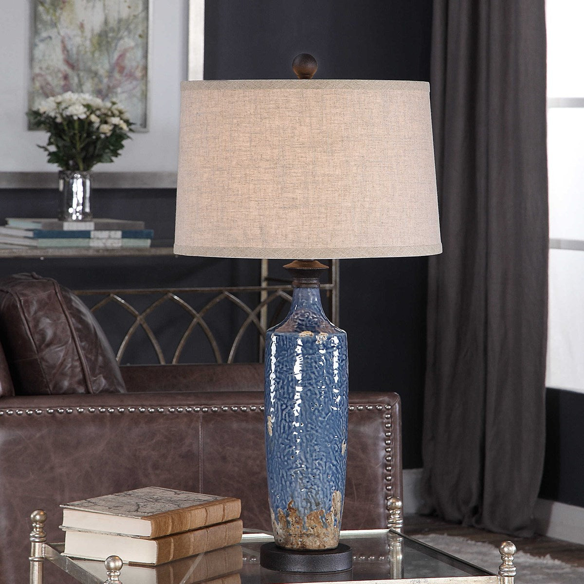 Uttermost, Blue Table Lamp