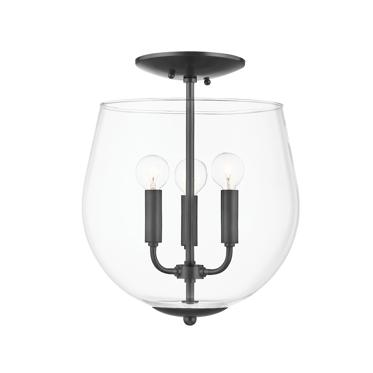 Mitzi, Bobbi 3 Light Semi Flush Mount