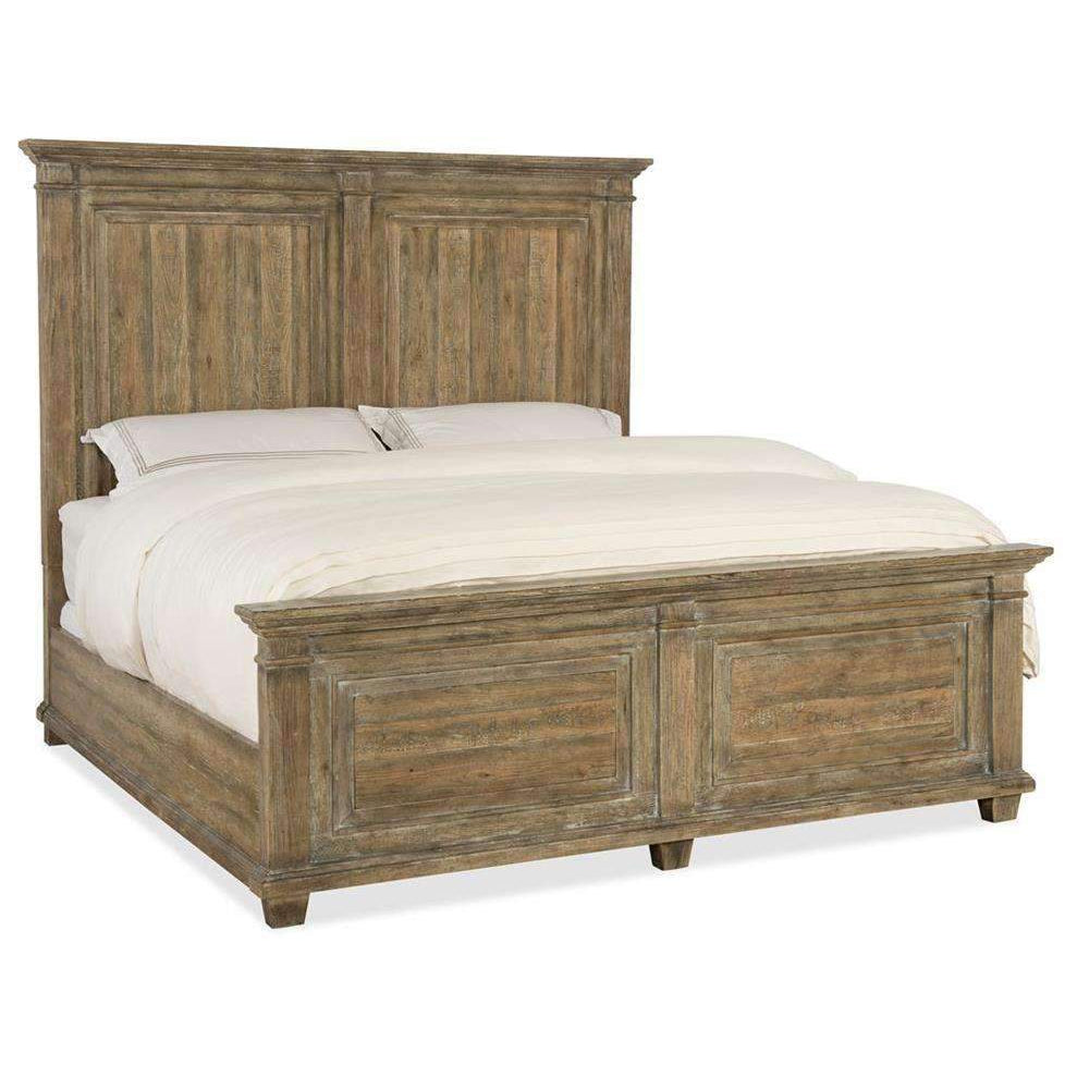 Hooker, Boheme Light Wood Laurier Panel Bed