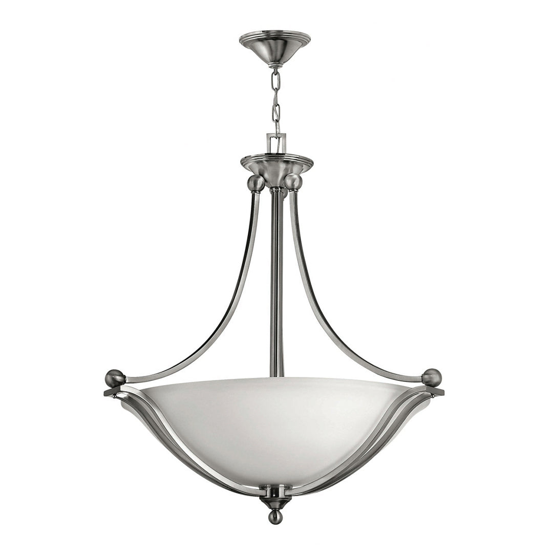 Hinkley Lighting, Bolla Foyer Pendant Inverted Ceiling Light Bowl Shape