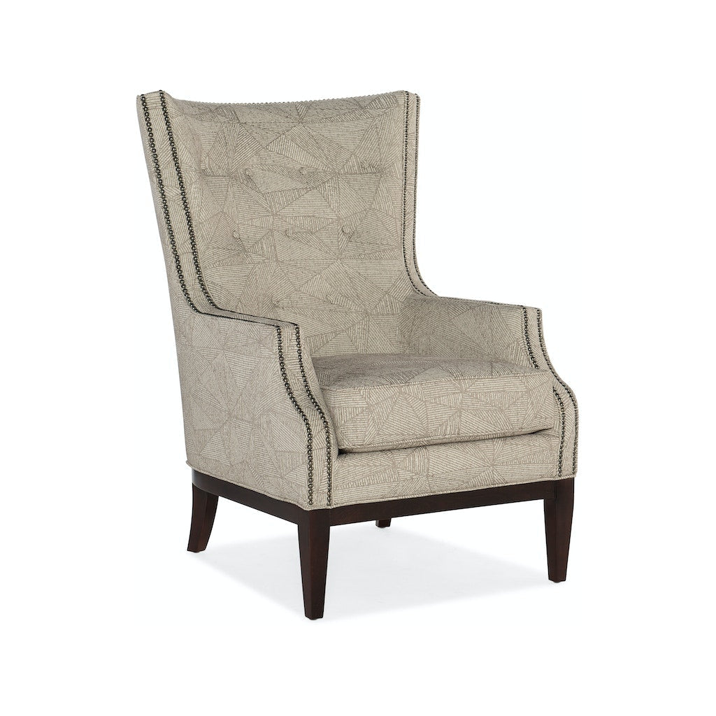 Hooker Furniture Custom, Bona Bella Wing Chair