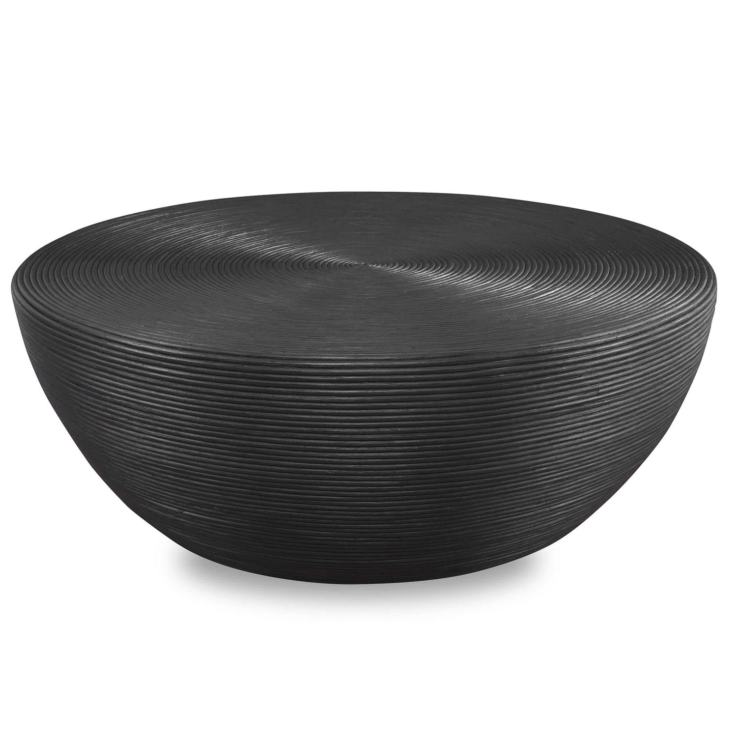 Uttermost, Bongo Black Rattan Coffee Table