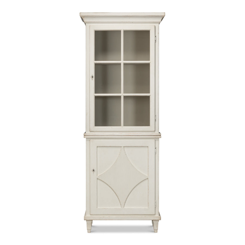 SARREID, Bonnie Bookcase  Antique White