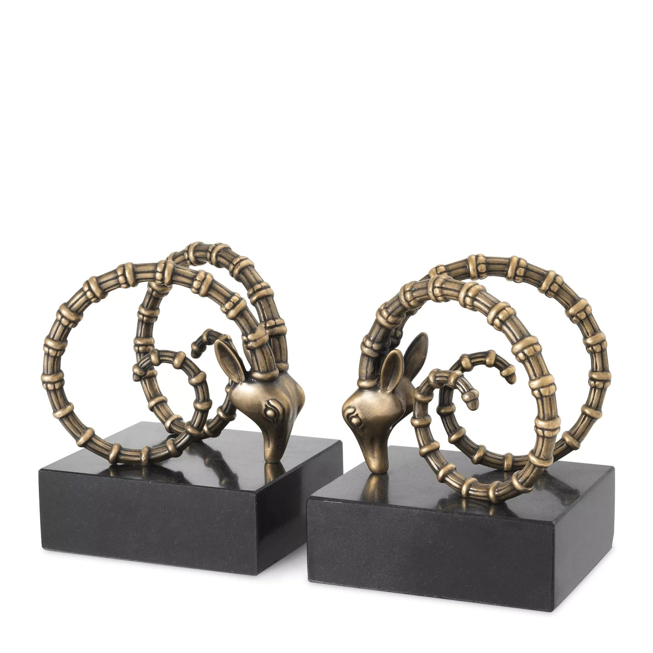 Eichholtz, Bookend Ibex Set Of 2