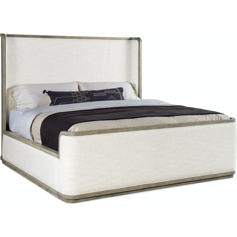 Hooker, Boones King Upholstered Shelter Bed