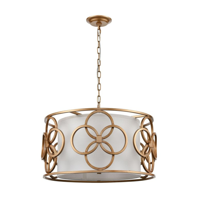 Elk Home, Botanic Avenue 22'' Wide 4 - Light Pendant