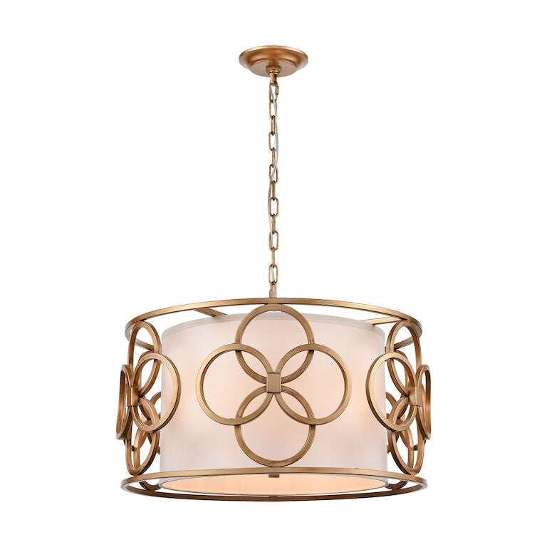 Elk Home, Botanic Avenue 22'' Wide 4 - Light Pendant