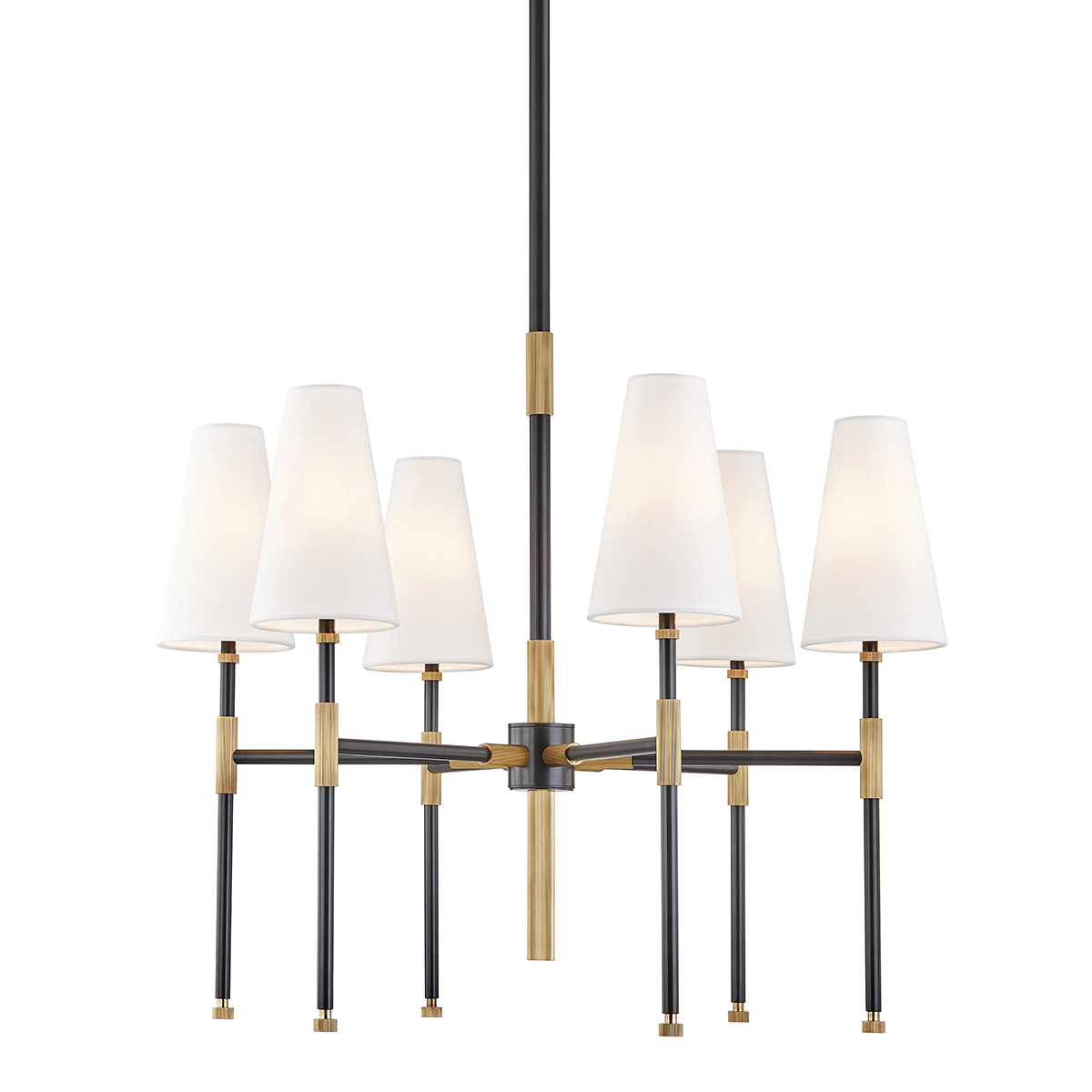 Hudson Valley, Bowery 6 Light Chandelier