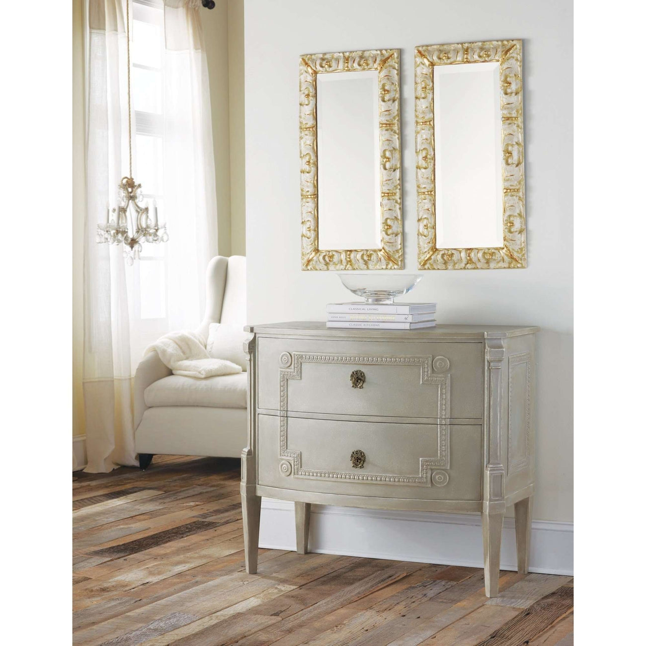 Modern History, Bowfront Gustavian Commode