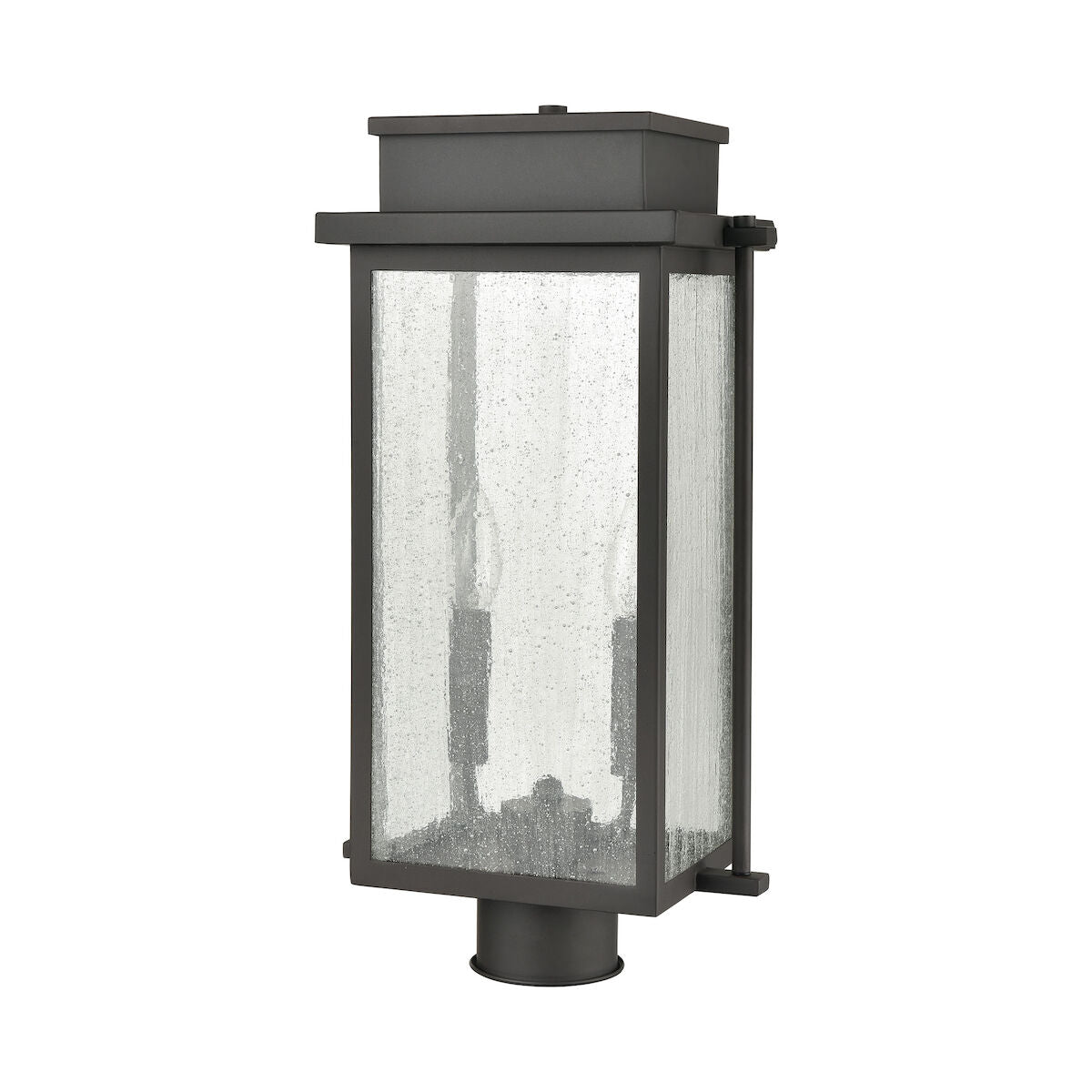 Elk Home, Braddock 19'' High 2-Light Outdoor Post Light - Architectural Bronze