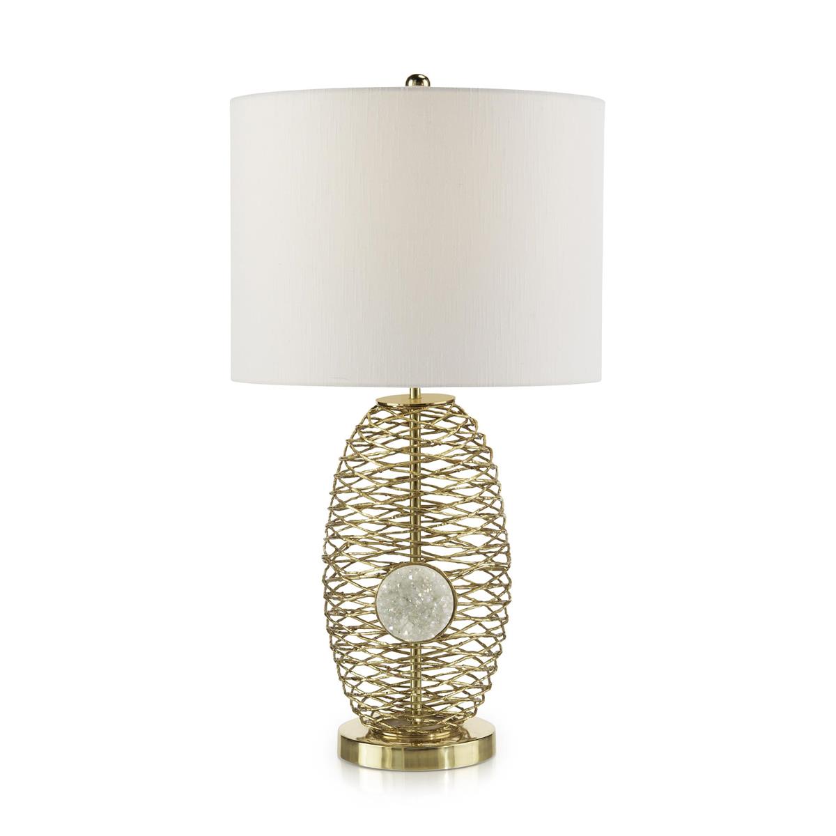 John Richard, Brass Jewel Table Lamp