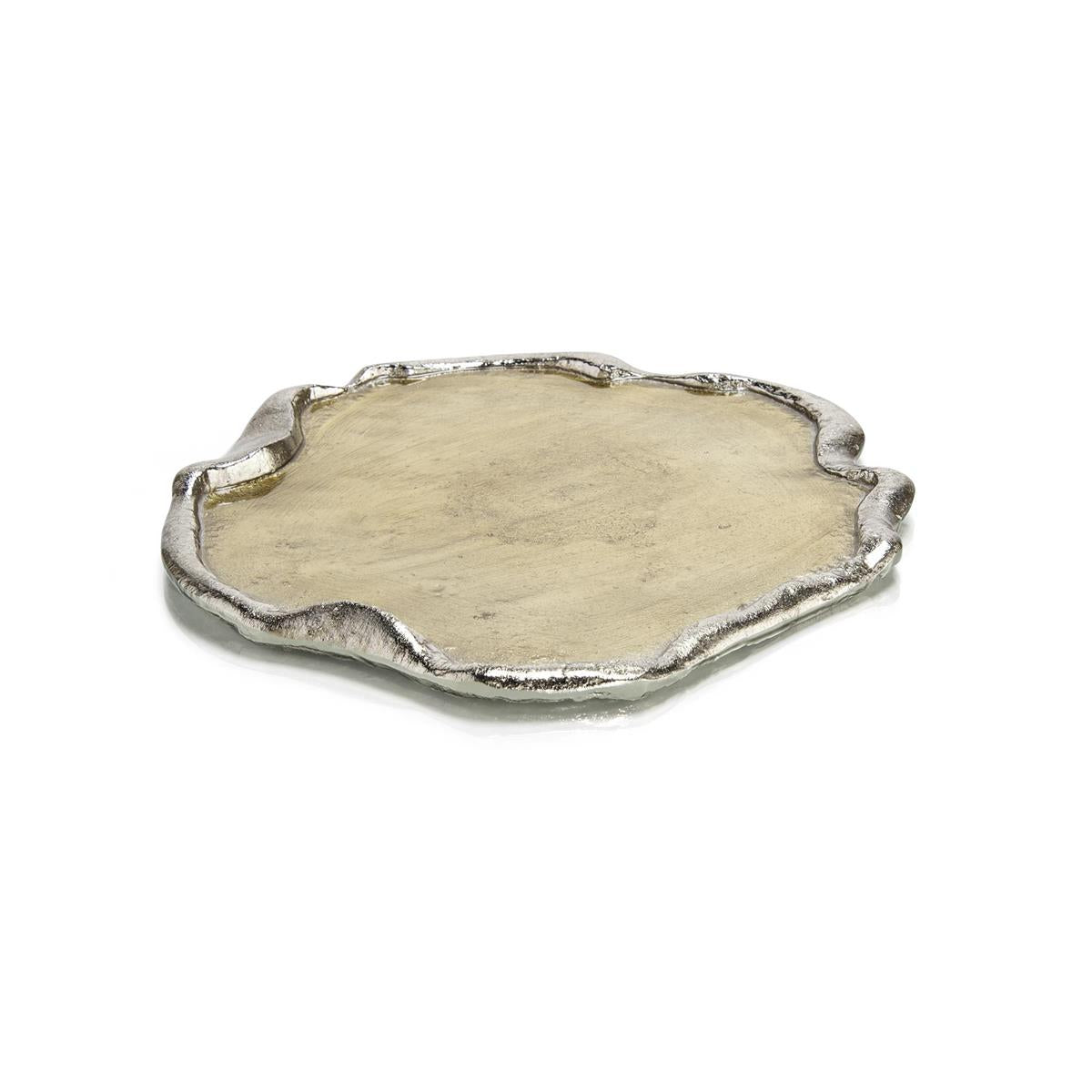 John Richard, Brass and Nickel Organic Tray