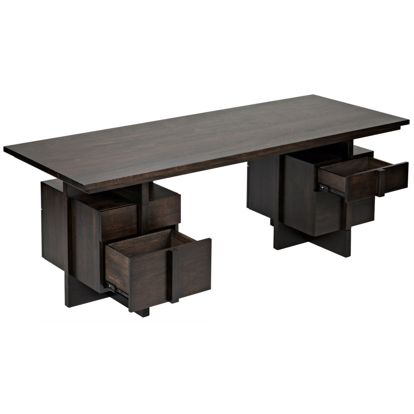 Noir, Bridge Desk, Ebony Walnut