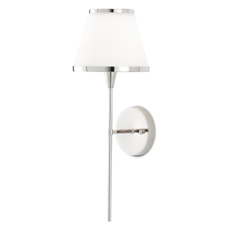 Currey, Brimsley Nickel Wall Sconce