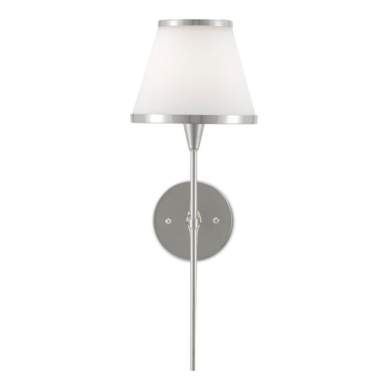 Currey, Brimsley Nickel Wall Sconce