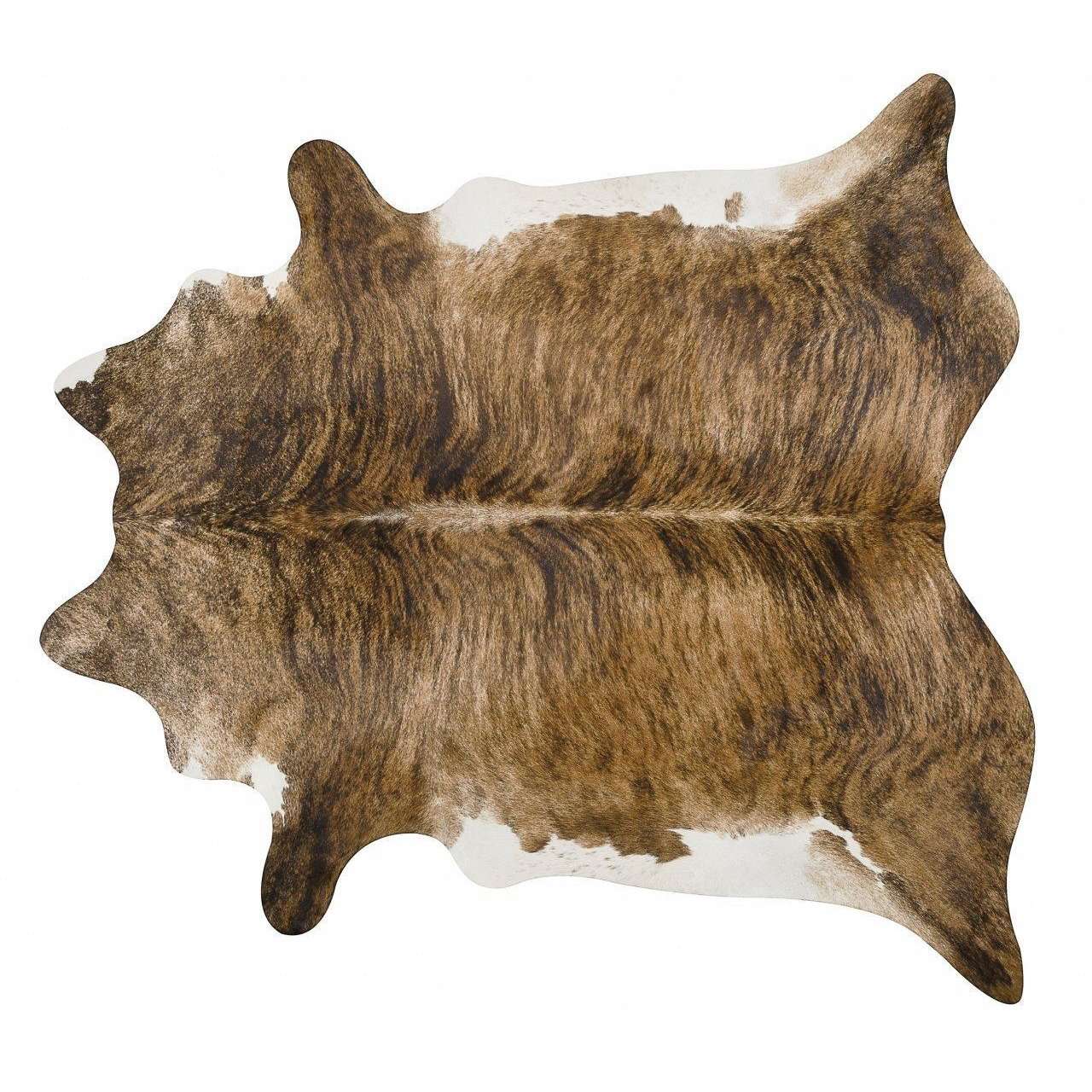 Pergamino, Brindle White Belly Brazilian Cowhide