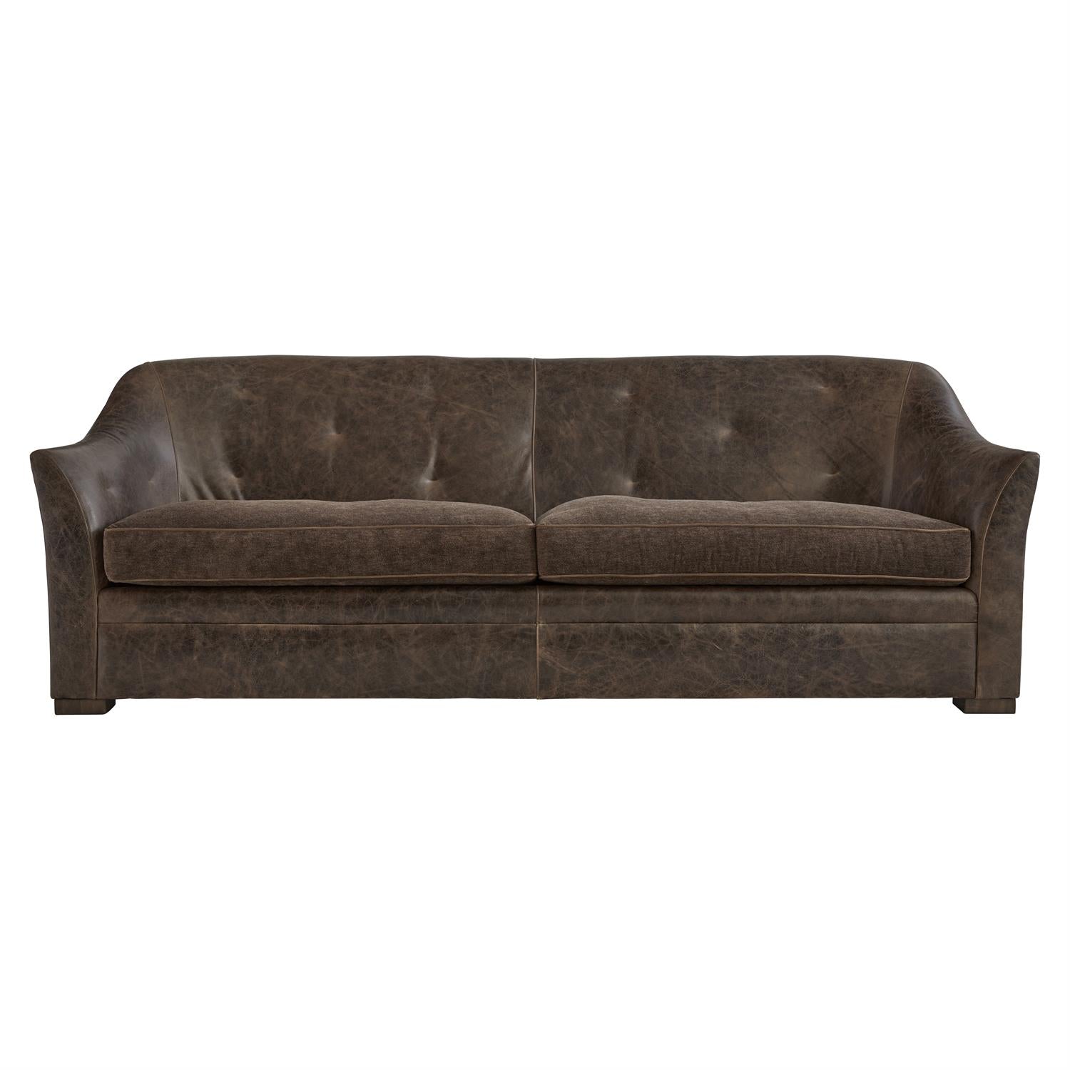 Bernhardt, Brixton Leather Sofa