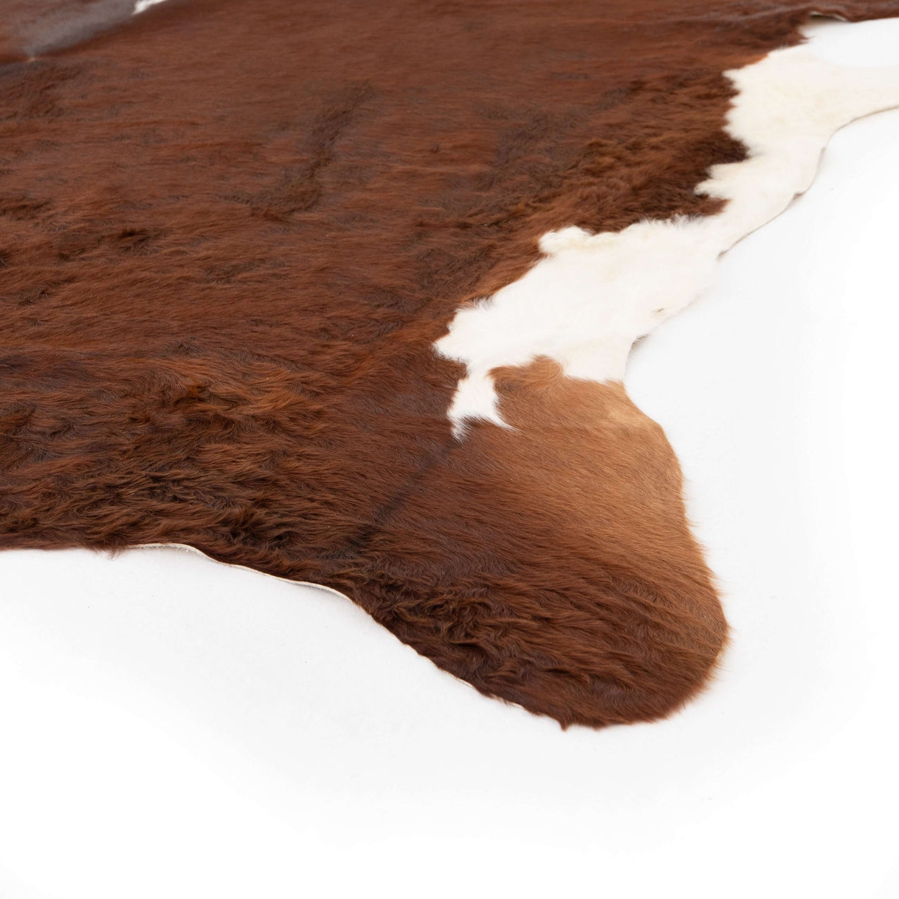 Four Hands, Brown And White Cowhide Rug