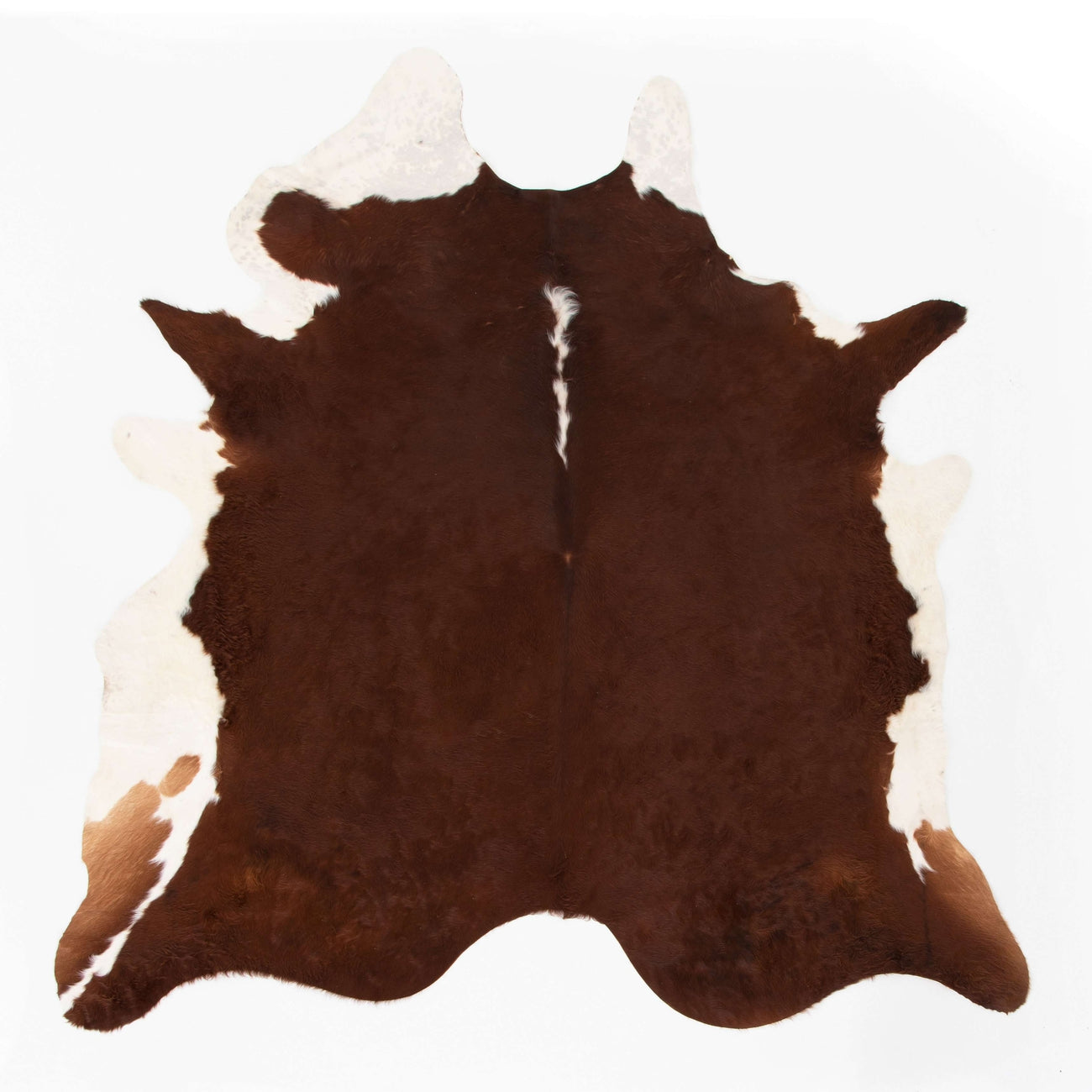 Four Hands, Brown And White Cowhide Rug