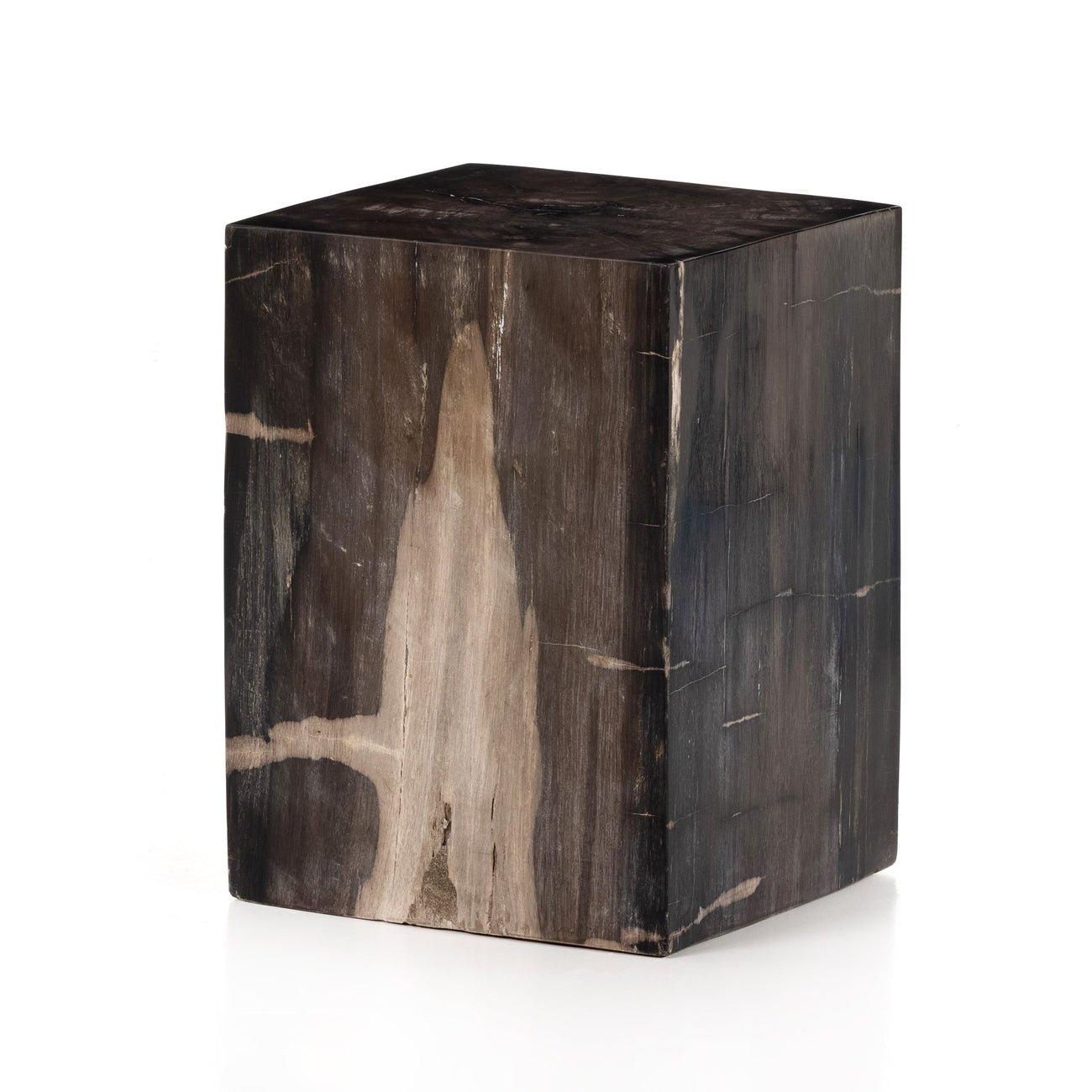 Four Hands, Buck End Table-Dark Petrified Wood