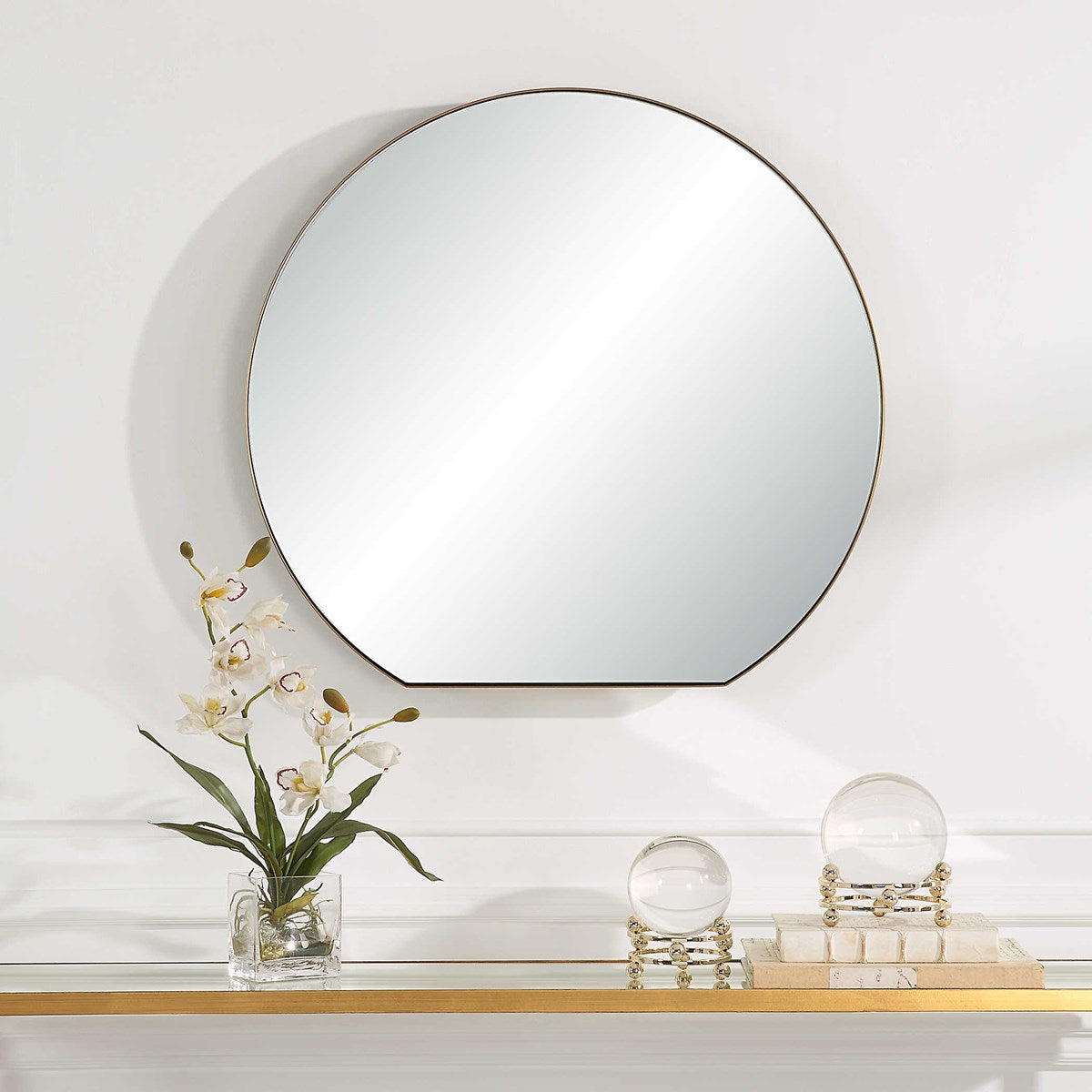 Uttermost, Cabell Small Brass Mirror