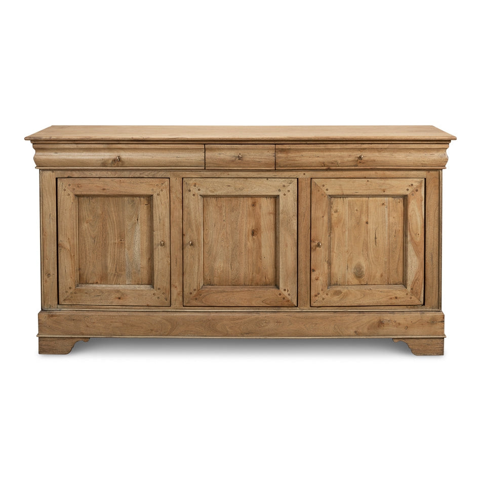 SARREID, Cafe Au Lait Buffet  Driftwood Finish