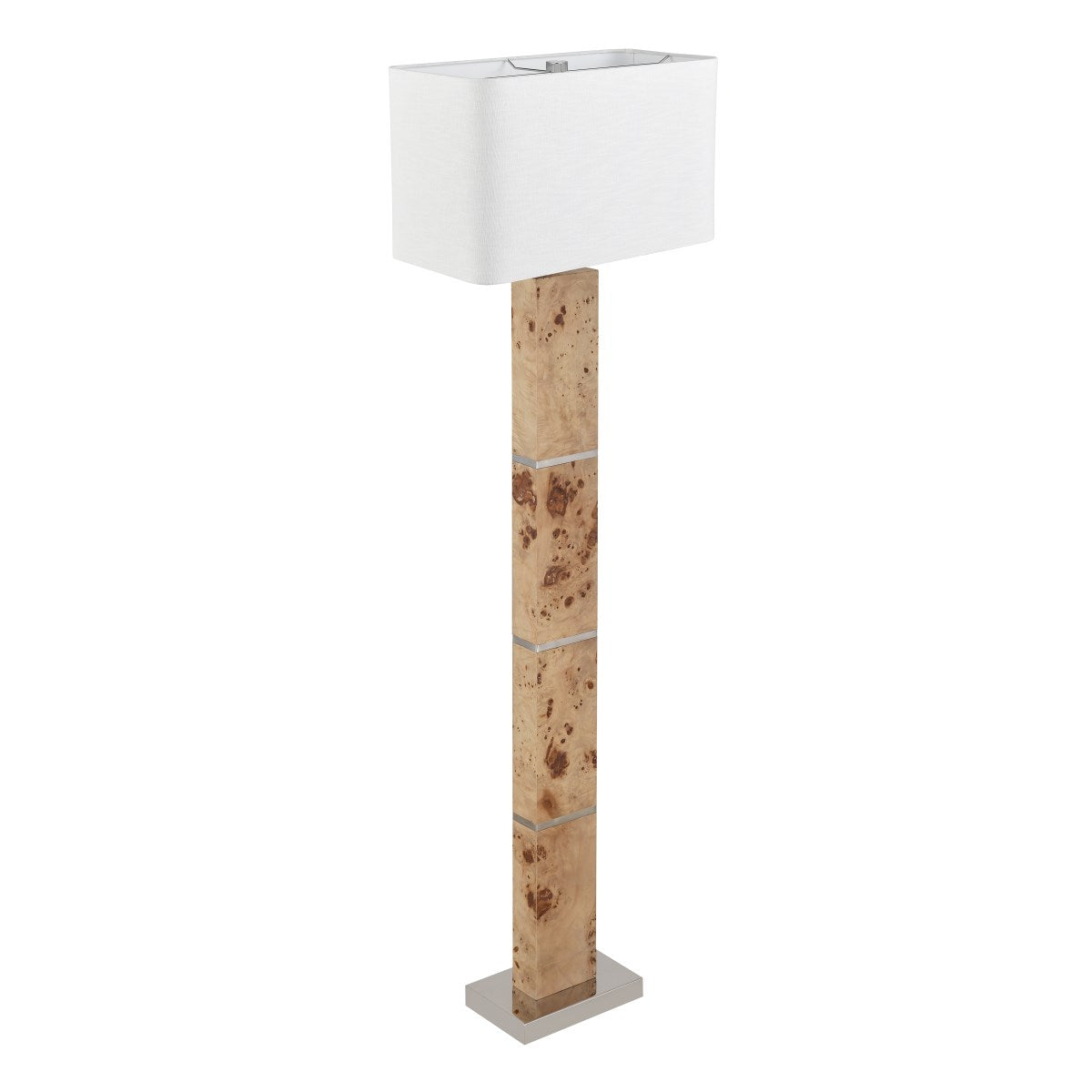 Elk Home, Cahill 63'' High 1-Light Floor Lamp - Natural Burl - Includes LED Bulb