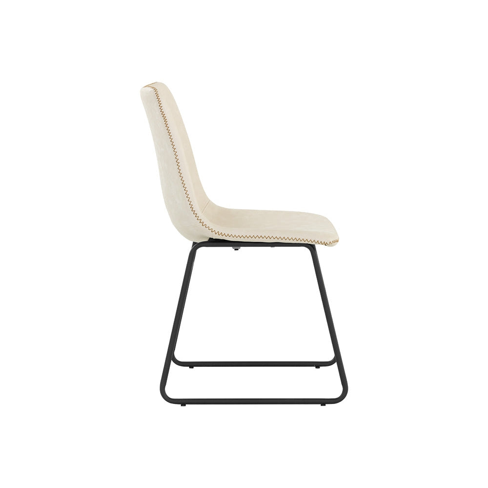 Sunpan, Cal Dining Chair - Antique Cream