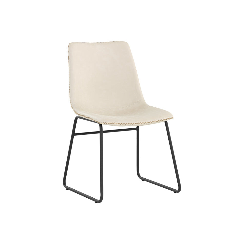 Sunpan, Cal Dining Chair - Antique Cream