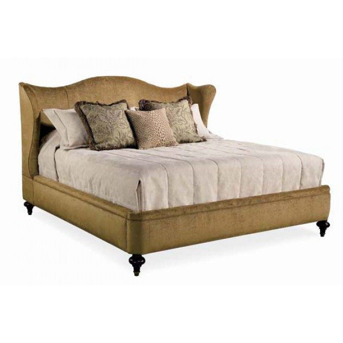 Hickory White, California King Upholstered Bed - HW Fabric