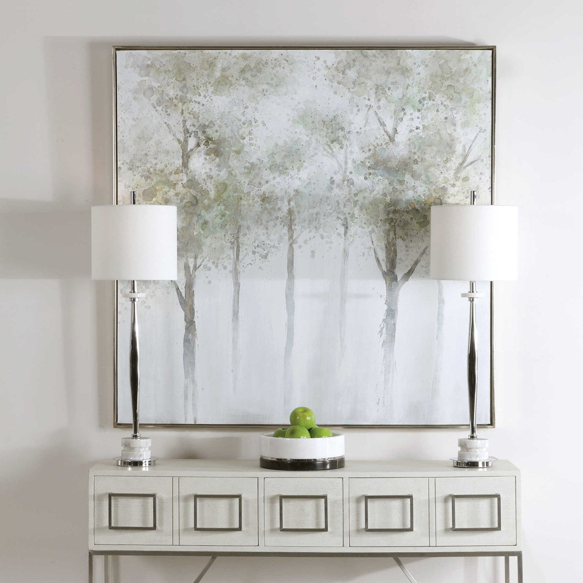 Uttermost, Calm Forest Hand Painted Canvas