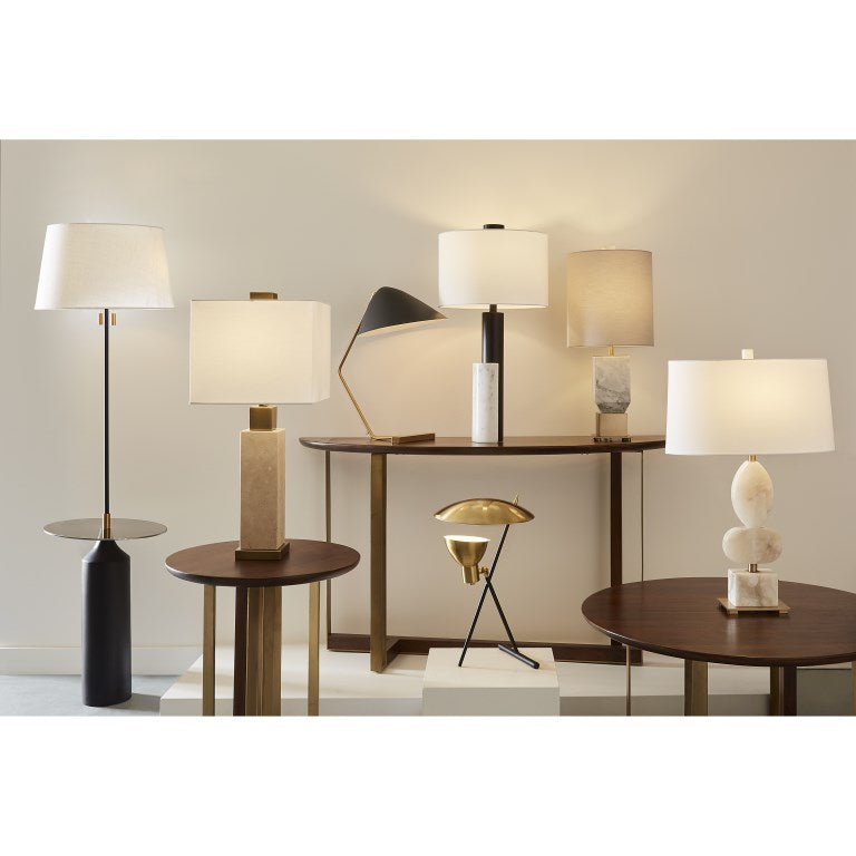 Elk Home, Calmness 30'' High 1 - Light Table Lamp - White