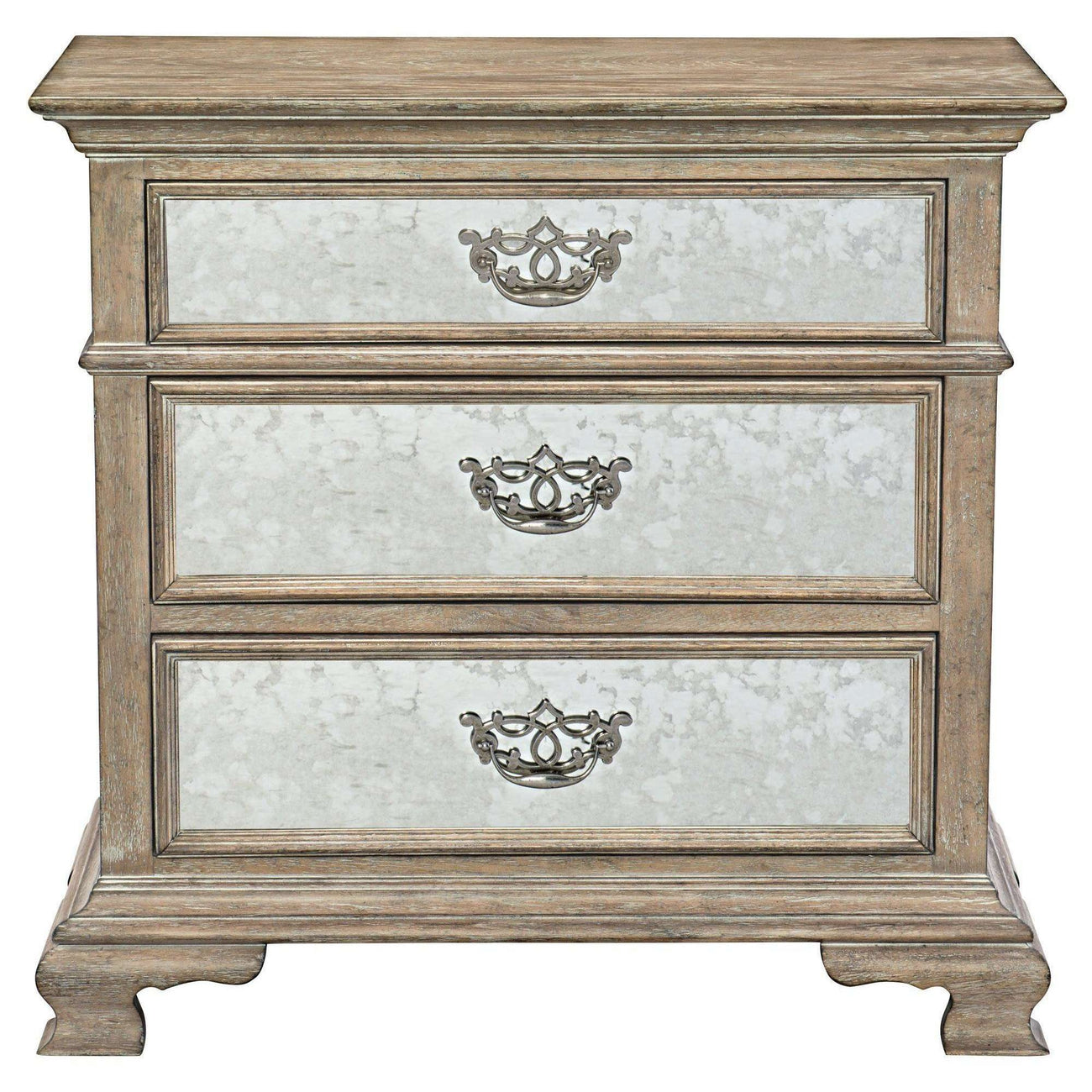 Bernhardt, Campania Bachelor's Chest - Antiqued Mirror