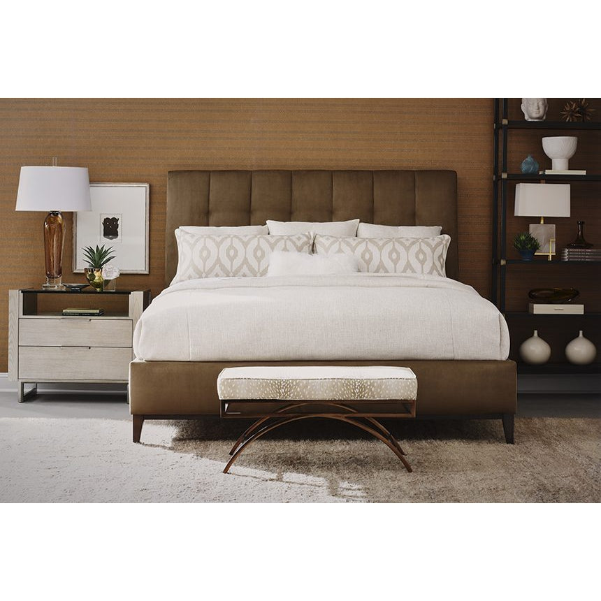 Hickory White, Carmel King Bed - HW Fabric