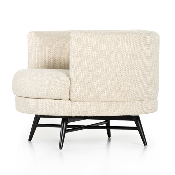 Four Hands, Carmela Swivel Chair - Irving Taupe