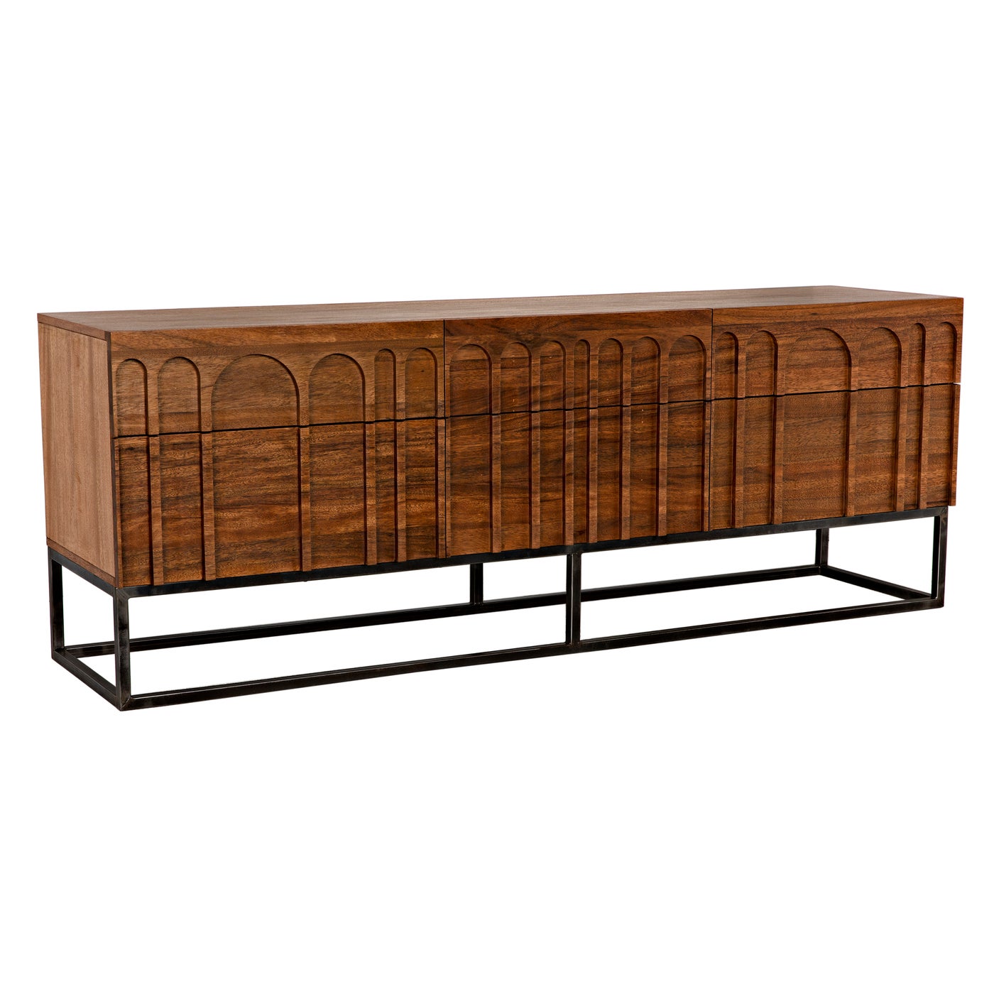 Noir, Casanova Sideboard - Dark Walnut