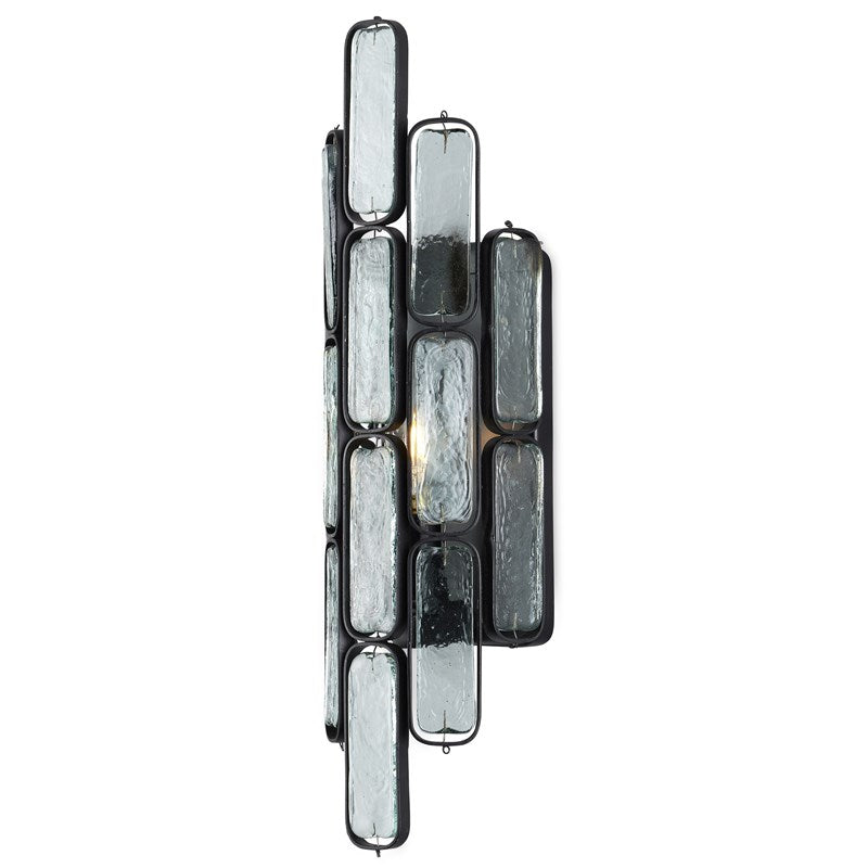 Currey, Centurion Recycled Glass Wall Sconce