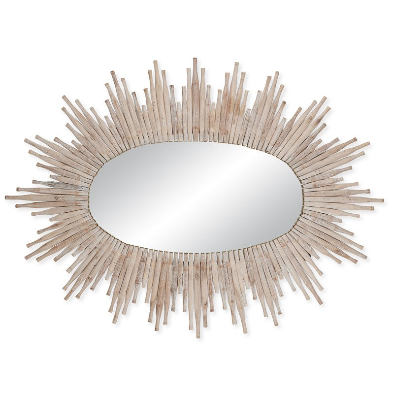 Currey, Chadee Oval Mirror