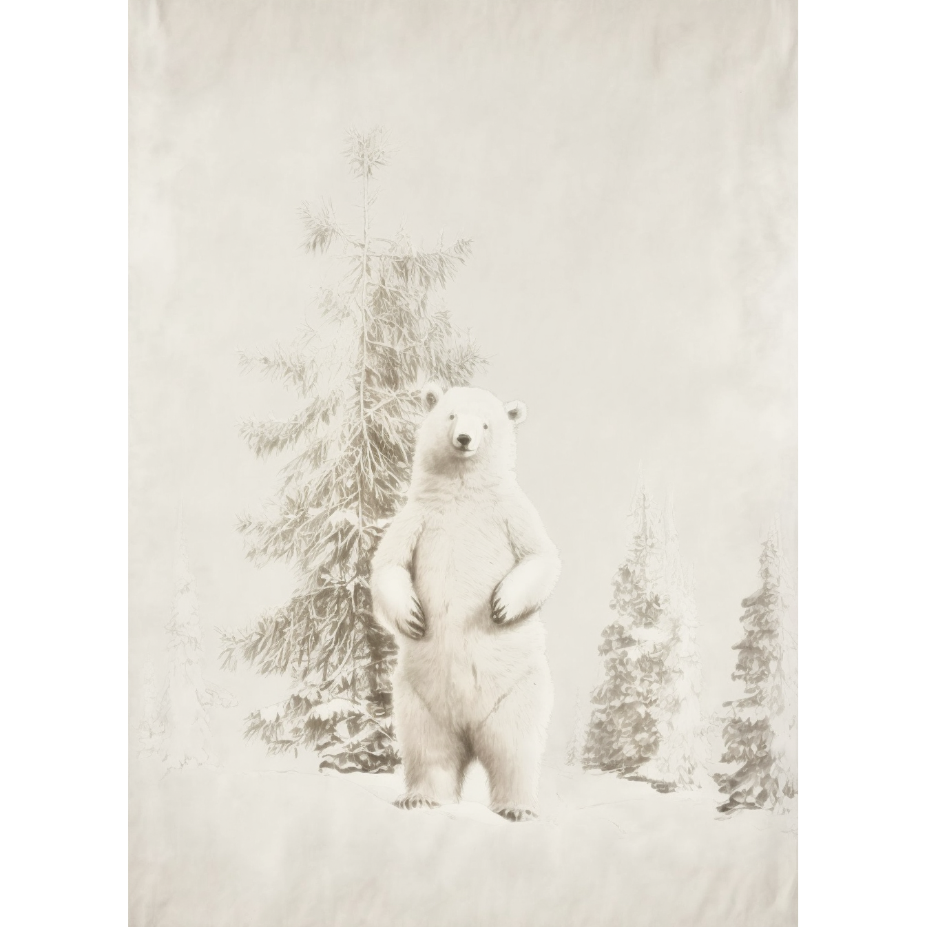 FASart, Charming Bear - Limited Edition Print