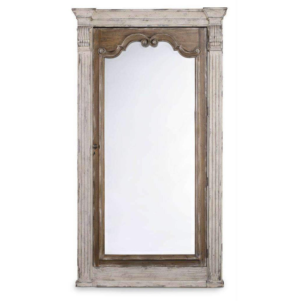 Hooker, Chatelet Floor Mirror w/Jewelry Armoire Storage