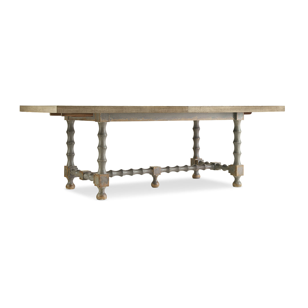 Hooker, Ciao Bella 84in Trestle Extension Dining Table