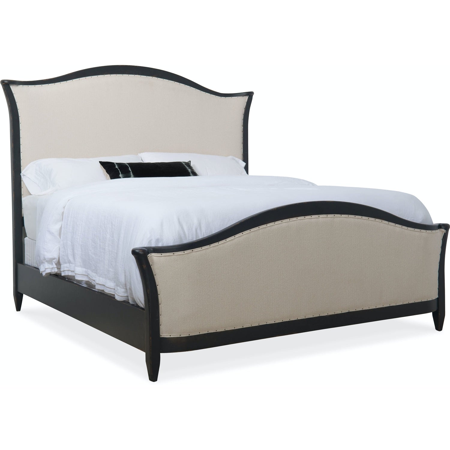 Hooker, Ciao Bella Upholstered Bed- Black