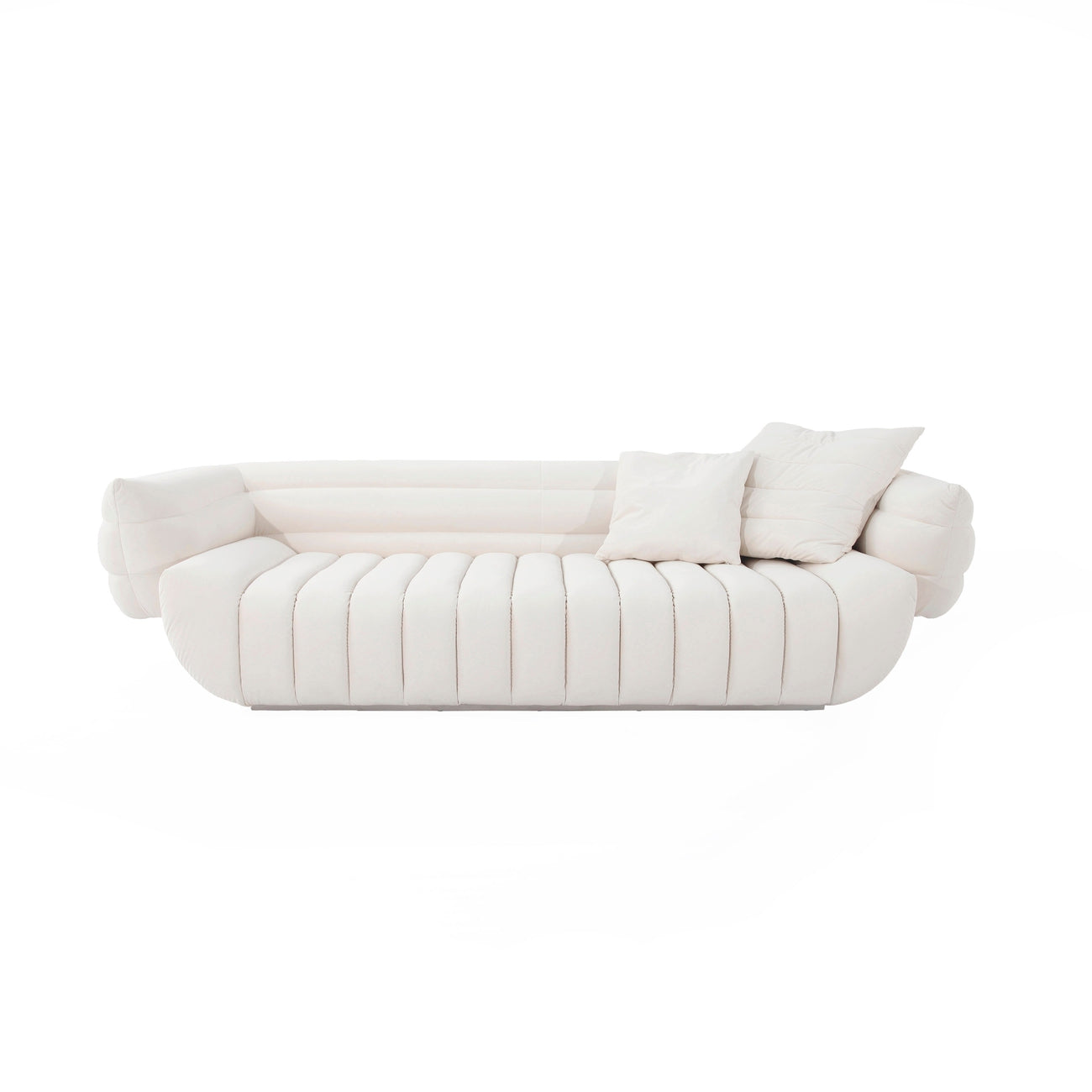 France & Son, Claudette Channeled Sofa