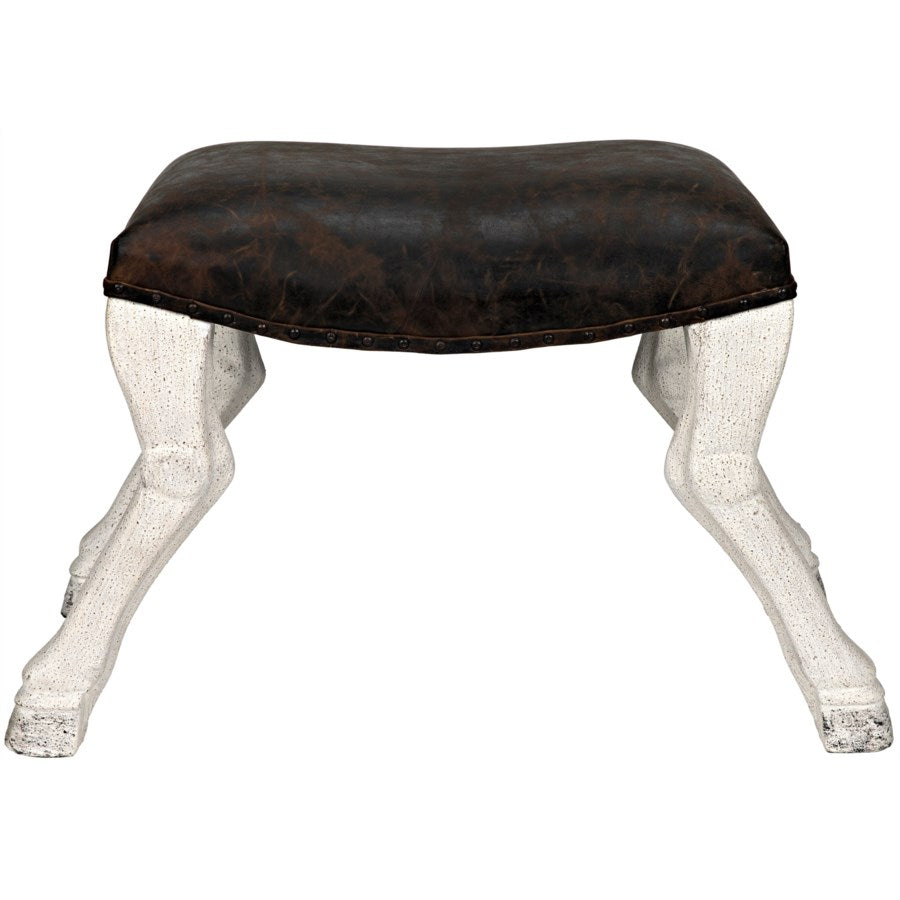 Noir, Claw Leg Saddle Stool