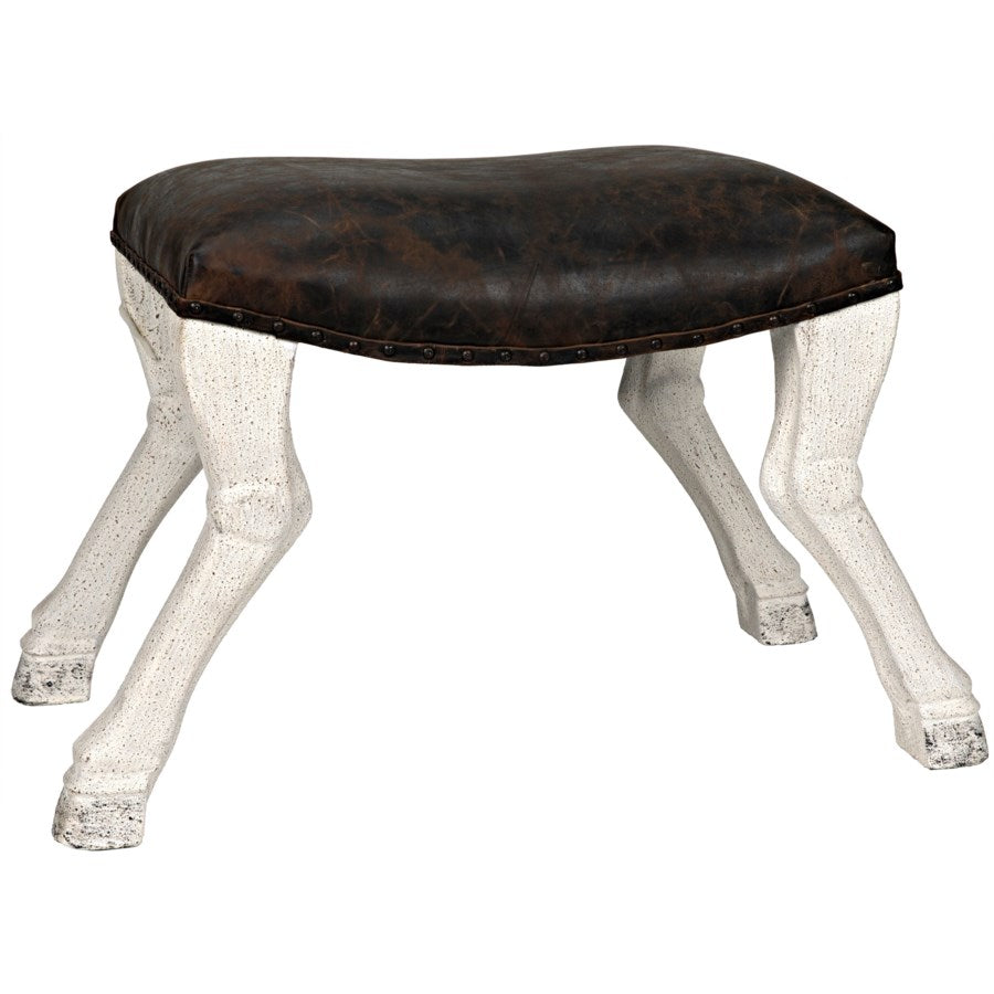 Noir, Claw Leg Saddle Stool