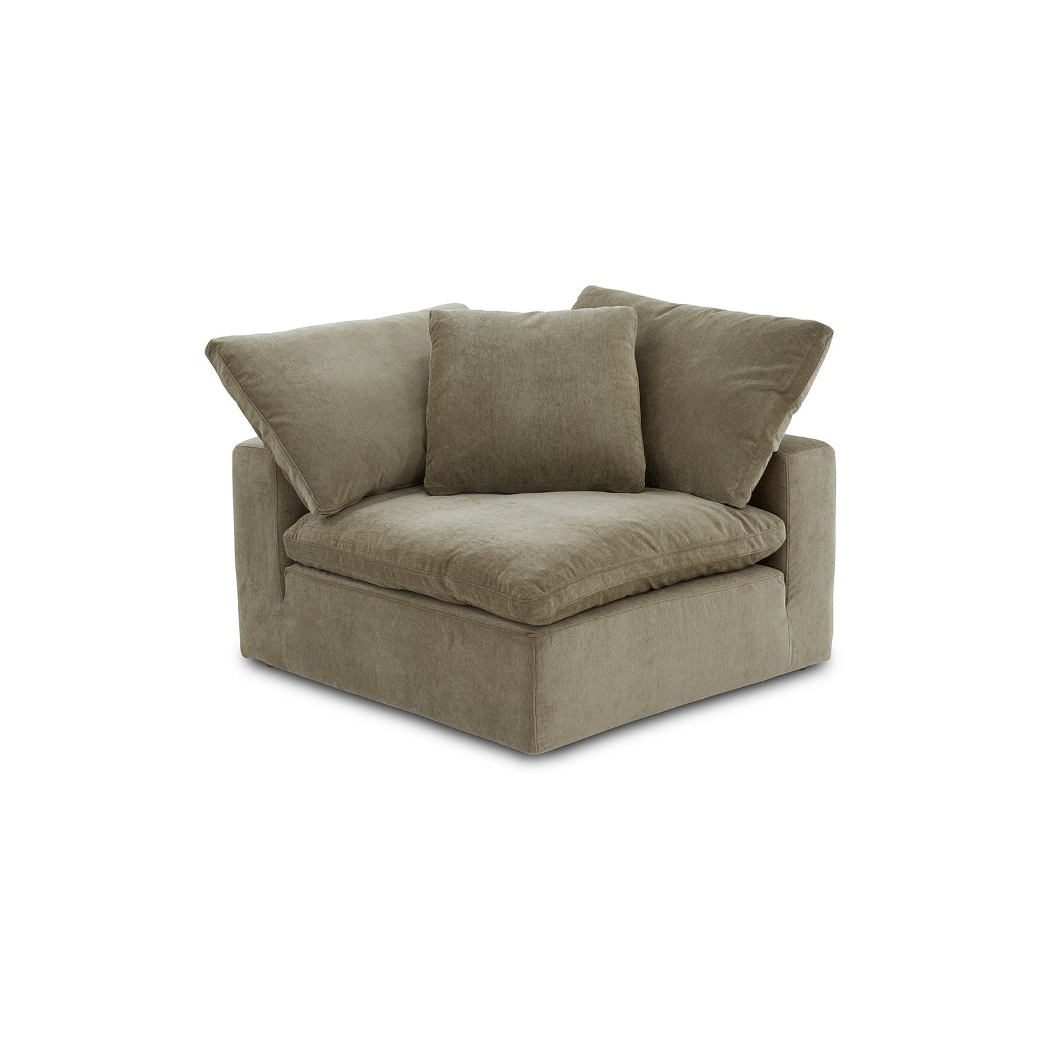 Moes, Clay Corner Chair Performance Fabric