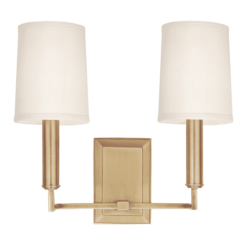 Hudson Valley, Clinton 2 Light Wall Sconce