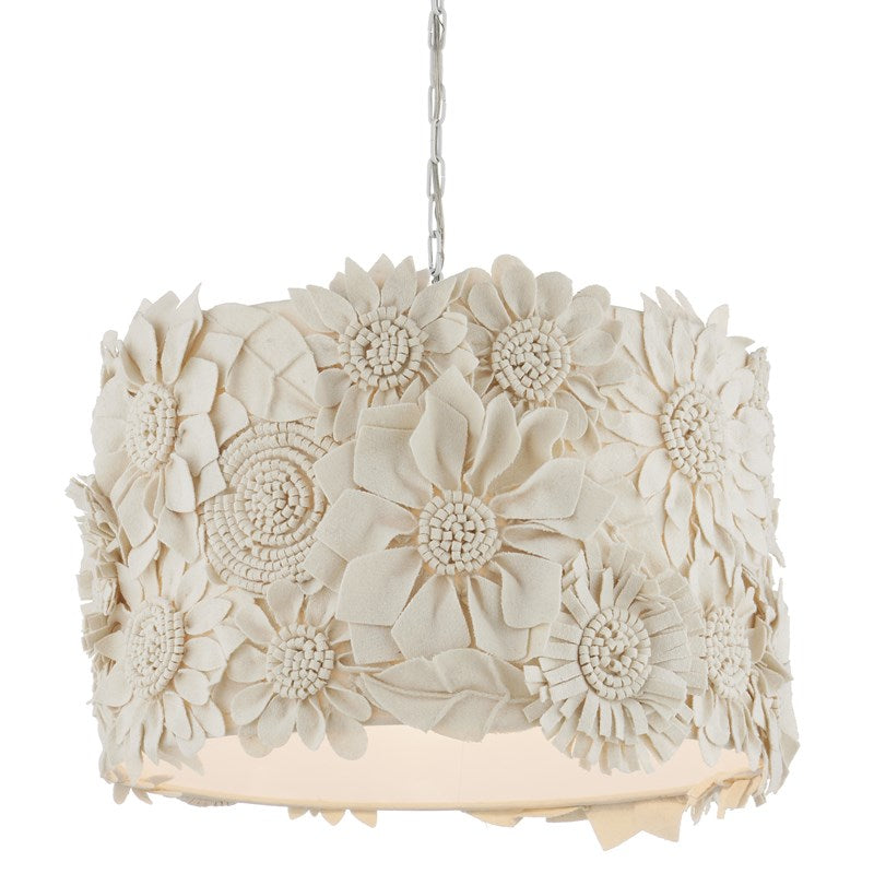 Currey, Clotilde Cream Pendant